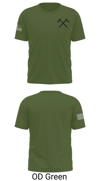 Short Sleeve Performance Shirt, 1310, Army, Teamtime, Team time, sublimation, custom sports apparel, team uniforms, spirit wear, spiritwear, sports uniforms, custom shirts, team store, custom team store, fundraiser sports, apparel fundraiser