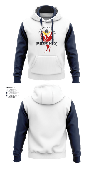 Hoodie, Sunshine City Phoenix, Tennis, Teamtime, Team time, sublimation, custom sports apparel, team uniforms, spirit wear, spiritwear, sports uniforms, custom shirts, team store, custom team store, fundraiser sports, apparel fundraiser