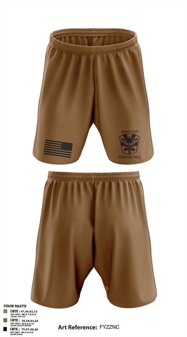 Athletic Shorts With Pockets, 3666 Support Maintenance Company, , Teamtime, Team time, sublimation, custom sports apparel, team uniforms, spirit wear, spiritwear, sports uniforms, custom shirts, team store, custom team store, fundraiser sports, apparel fundraiser