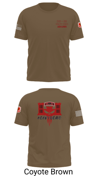 Old School Cotton Feel Shirt, CESD Bravo 35th Engineer Battalion, , Teamtime, Team time, sublimation, custom sports apparel, team uniforms, spirit wear, spiritwear, sports uniforms, custom shirts, team store, custom team store, fundraiser sports, apparel fundraiser