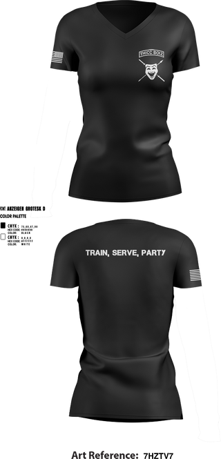 Womens Short Sleeve Vneck Shirt, THICC BOIZ, Army, Teamtime, Team time, sublimation, custom sports apparel, team uniforms, spirit wear, spiritwear, sports uniforms, custom shirts, team store, custom team store, fundraiser sports, apparel fundraiser