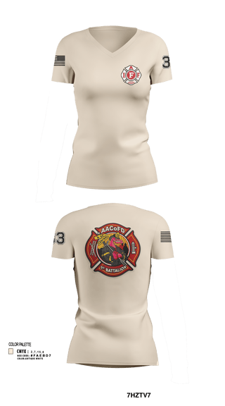 Womens Short Sleeve Vneck Shirt, Glen Burnie, Fire Department, Teamtime, Team time, sublimation, custom sports apparel, team uniforms, spirit wear, spiritwear, sports uniforms, custom shirts, team store, custom team store, fundraiser sports, apparel fundraiser