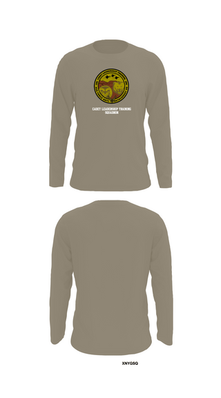 Long Sleeve Performance Shirt, Cadet Leadership Training Squadron, Air Force, Teamtime, Team time, sublimation, custom sports apparel, team uniforms, spirit wear, spiritwear, sports uniforms, custom shirts, team store, custom team store, fundraiser sports, apparel fundraiser