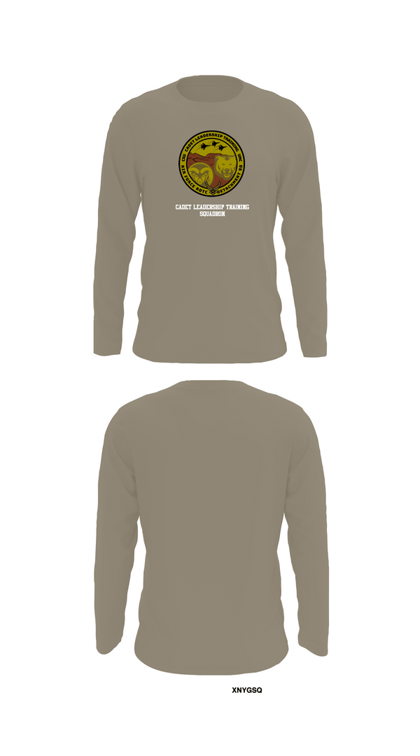 Long Sleeve Performance Shirt, Cadet Leadership Training Squadron, Air Force, Teamtime, Team time, sublimation, custom sports apparel, team uniforms, spirit wear, spiritwear, sports uniforms, custom shirts, team store, custom team store, fundraiser sports, apparel fundraiser
