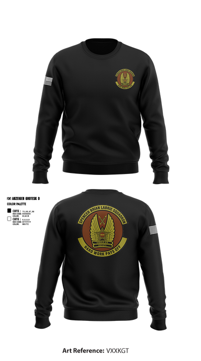 Spencer Brian LaBrie Squadron 3444583 Crew Neck Sweatshirt - 8