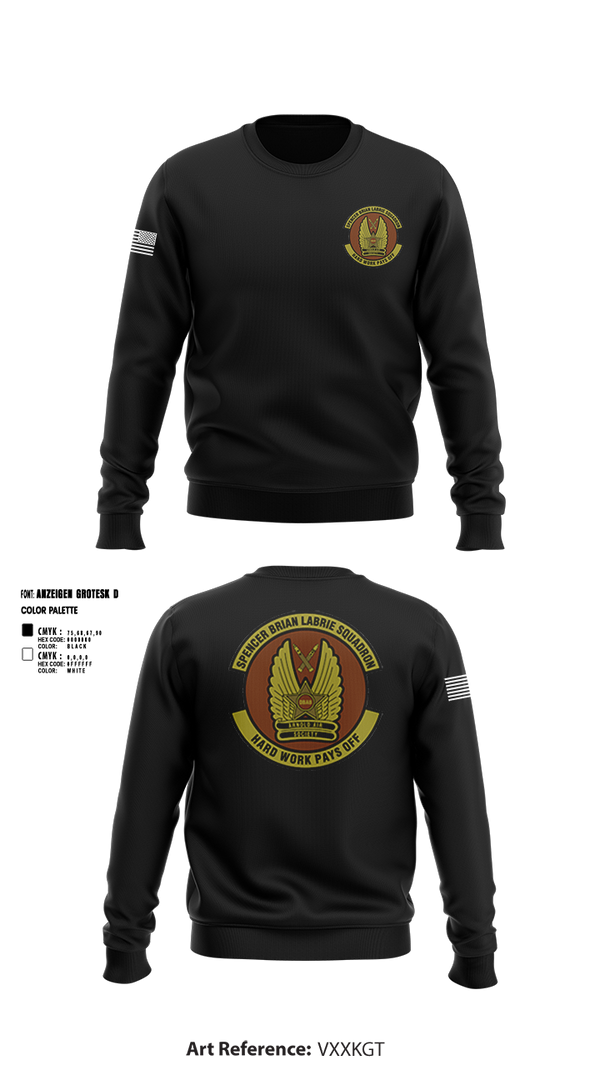 Crew Neck Sweatshirt, Spencer Brian LaBrie Squadron, , Teamtime, Team time, sublimation, custom sports apparel, team uniforms, spirit wear, spiritwear, sports uniforms, custom shirts, team store, custom team store, fundraiser sports, apparel fundraiser