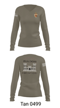 3 EN BN 81320944 Women's Long Sleeve V-neck Shirt - 77