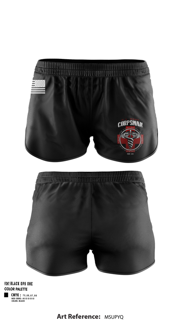 Ranger Panties, Corpsman, Navy, Teamtime, Team time, sublimation, custom sports apparel, team uniforms, spirit wear, spiritwear, sports uniforms, custom shirts, team store, custom team store, fundraiser sports, apparel fundraiser