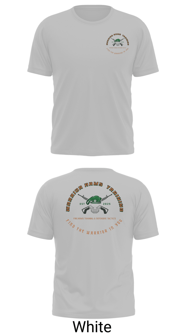 Old School Cotton Feel Shirt, Warrior Arms Training, , Teamtime, Team time, sublimation, custom sports apparel, team uniforms, spirit wear, spiritwear, sports uniforms, custom shirts, team store, custom team store, fundraiser sports, apparel fundraiser