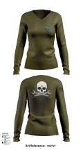 Helius Women's Long Sleeve V-neck Shirt - 8
