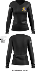 Spencer Brian LaBrie Squadron 3444583 Women's Long Sleeve V-neck Shirt - 3