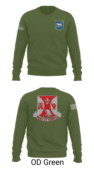 Crew Neck Sweatshirt, 2/196th RTI, , Teamtime, Team time, sublimation, custom sports apparel, team uniforms, spirit wear, spiritwear, sports uniforms, custom shirts, team store, custom team store, fundraiser sports, apparel fundraiser