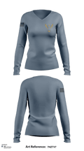 S.A.S.Security 27590738 Women's Long Sleeve V-neck Shirt - 52 (2)