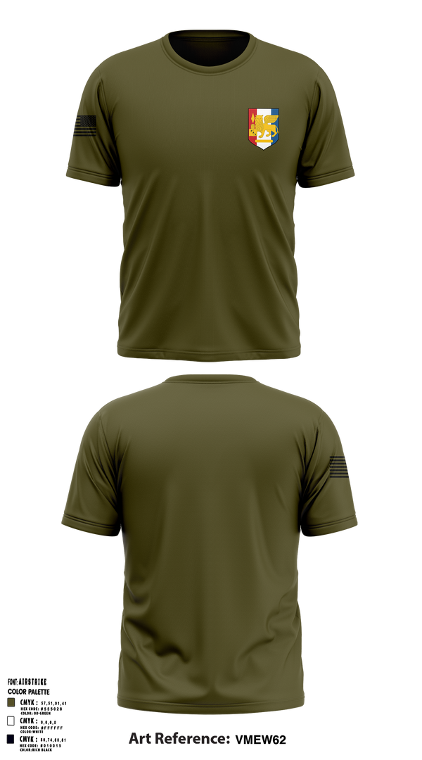 Old School Cotton Feel Shirt, 88th Artillery Detachment, , Teamtime, Team time, sublimation, custom sports apparel, team uniforms, spirit wear, spiritwear, sports uniforms, custom shirts, team store, custom team store, fundraiser sports, apparel fundraiser