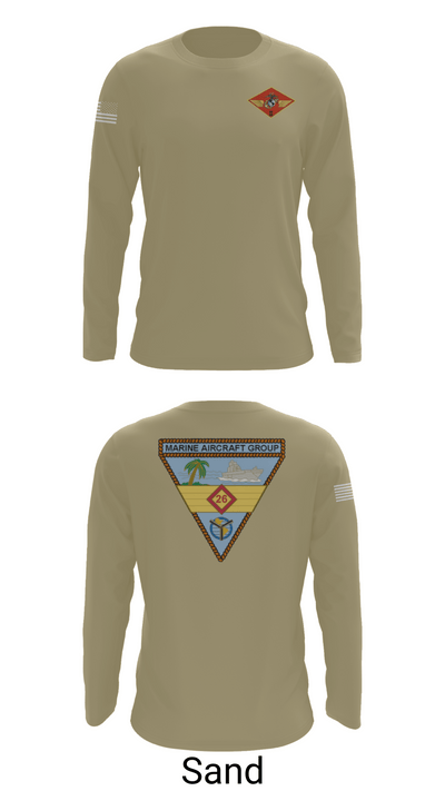2nd MAW 13014265 Long Sleeve Performance Shirt 86