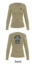 VRA- Fort Eustis Branch 87447712 Women's Long Sleeve V-neck Shirt - 97