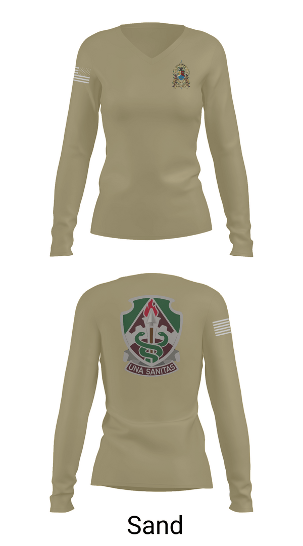 Womens Long Sleeve Vneck Shirt, VRA- Fort Eustis Branch, Army, Teamtime, Team time, sublimation, custom sports apparel, team uniforms, spirit wear, spiritwear, sports uniforms, custom shirts, team store, custom team store, fundraiser sports, apparel fundraiser