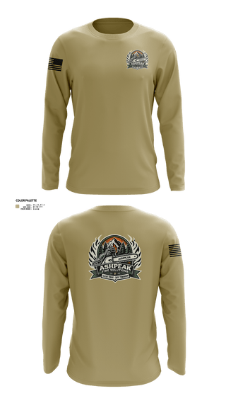 Long Sleeve Performance Shirt, AshPeak Fire Solutions, , Teamtime, Team time, sublimation, custom sports apparel, team uniforms, spirit wear, spiritwear, sports uniforms, custom shirts, team store, custom team store, fundraiser sports, apparel fundraiser
