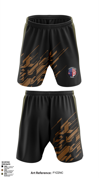Kontrolled Kaos 65788063 Athletic Shorts With Pockets - 1