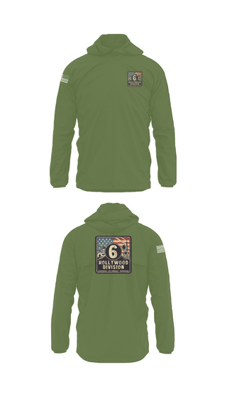 Windbreaker, Hollywood Division, Police, Teamtime, Team time, sublimation, custom sports apparel, team uniforms, spirit wear, spiritwear, sports uniforms, custom shirts, team store, custom team store, fundraiser sports, apparel fundraiser