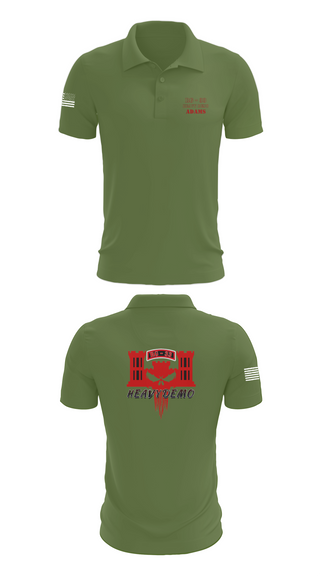 Short Sleeve Performance Polo, CESD Bravo 35th Engineer Battalion, , Teamtime, Team time, sublimation, custom sports apparel, team uniforms, spirit wear, spiritwear, sports uniforms, custom shirts, team store, custom team store, fundraiser sports, apparel fundraiser