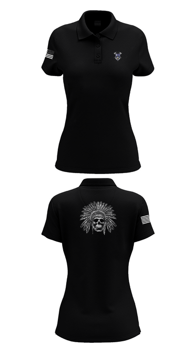 2-23IN CRAZYHORSE CO. 51563719 Women's Short Sleeve Performance Polo  - 35