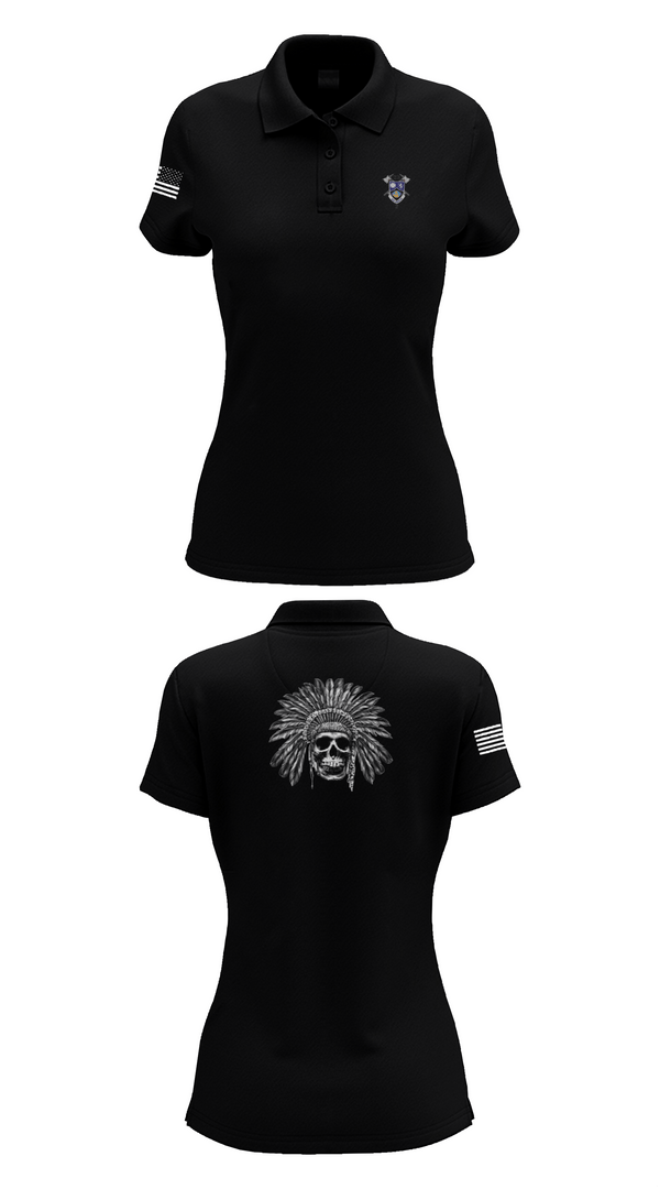 Womens Short Sleeve Performance Polo, 2-23IN CRAZYHORSE CO., , Teamtime, Team time, sublimation, custom sports apparel, team uniforms, spirit wear, spiritwear, sports uniforms, custom shirts, team store, custom team store, fundraiser sports, apparel fundraiser