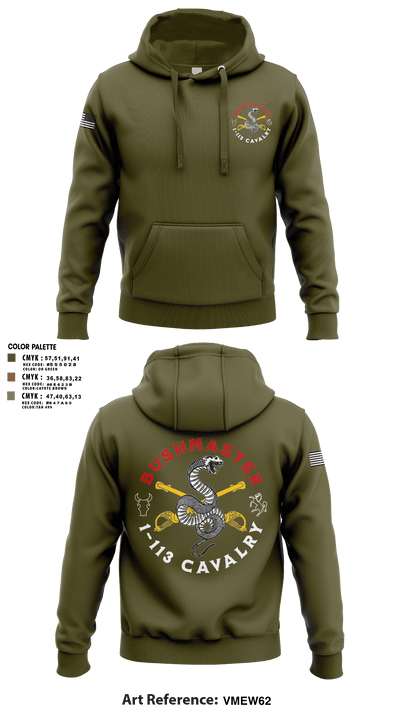 1-113 Calvary 96380120 Hoodie - 1