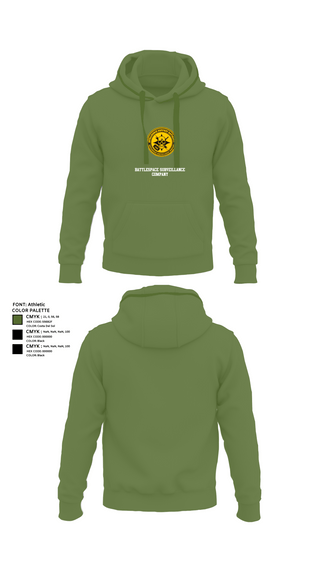 Hoodie, Battlespace Surveillance Company, , Teamtime, Team time, sublimation, custom sports apparel, team uniforms, spirit wear, spiritwear, sports uniforms, custom shirts, team store, custom team store, fundraiser sports, apparel fundraiser