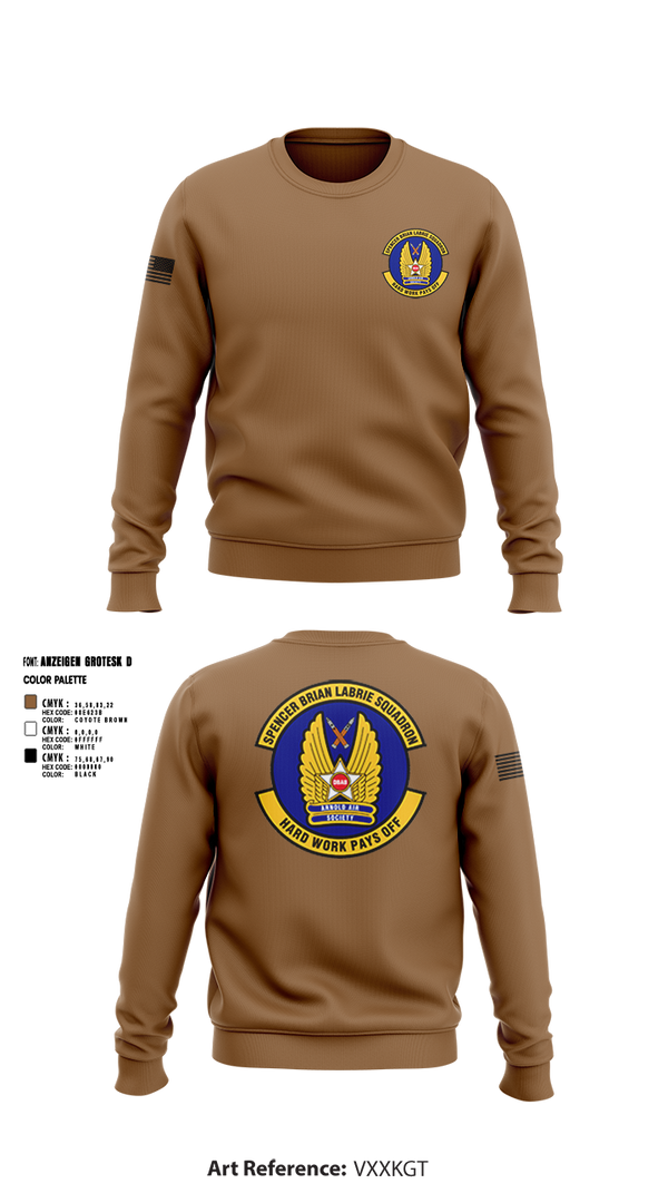 Crew Neck Sweatshirt, Spencer Brian LaBrie Squadron, , Teamtime, Team time, sublimation, custom sports apparel, team uniforms, spirit wear, spiritwear, sports uniforms, custom shirts, team store, custom team store, fundraiser sports, apparel fundraiser