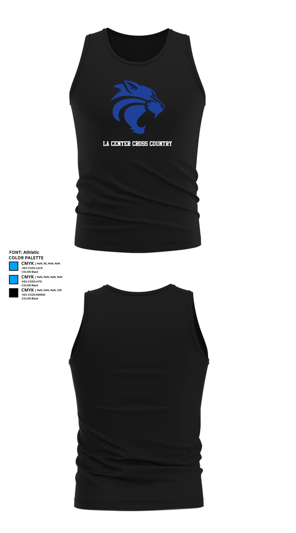 Tank Top, La Center Cross Country, Cross Country, Teamtime, Team time, sublimation, custom sports apparel, team uniforms, spirit wear, spiritwear, sports uniforms, custom shirts, team store, custom team store, fundraiser sports, apparel fundraiser