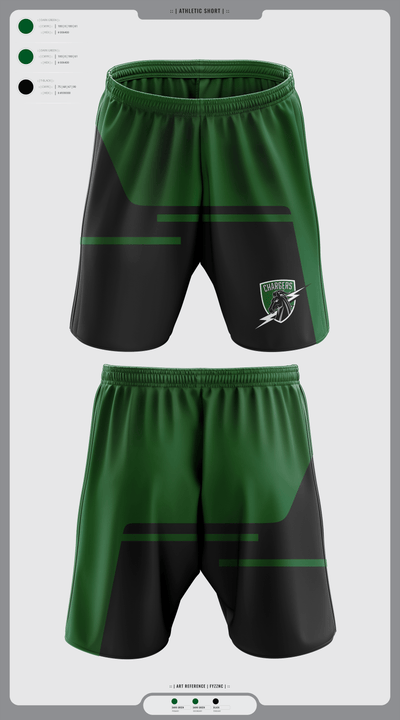 Howell Cheney Technical High School  Boys Volleyball 58160023 Athletic Shorts With Pockets - 2