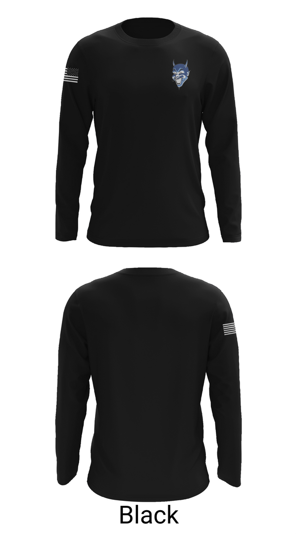 Long Sleeve Performance Shirt, Dreher High School Baseball, Baseball, Teamtime, Team time, sublimation, custom sports apparel, team uniforms, spirit wear, spiritwear, sports uniforms, custom shirts, team store, custom team store, fundraiser sports, apparel fundraiser