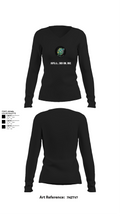 1SFG(A), 3rd BN, BSC 1945772 Women's Long Sleeve V-neck Shirt - 22