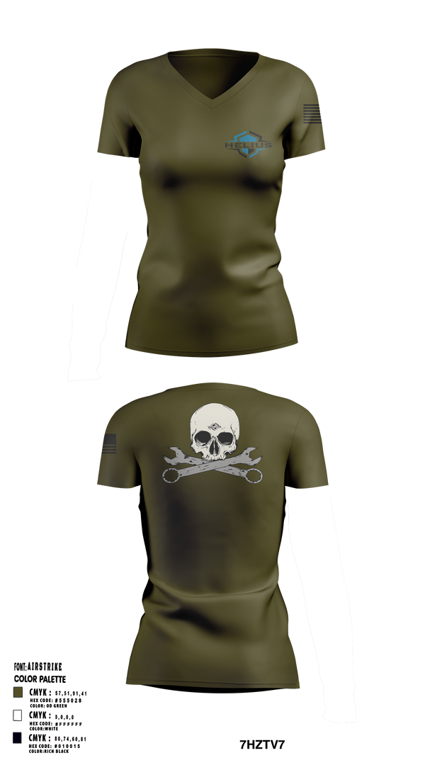 Womens Short Sleeve Vneck Shirt, Helius, , Teamtime, Team time, sublimation, custom sports apparel, team uniforms, spirit wear, spiritwear, sports uniforms, custom shirts, team store, custom team store, fundraiser sports, apparel fundraiser