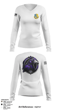319th IEW Women's Long Sleeve V-neck Shirt - 2