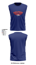 Milford Eagles Pop Warner Football and Cheer 85500081 Tank Top - 1 (2)
