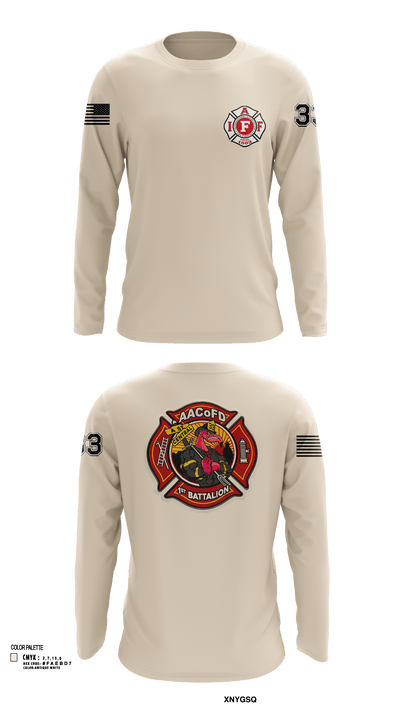 Glen Burnie 74238111 Long Sleeve Performance Shirt 107