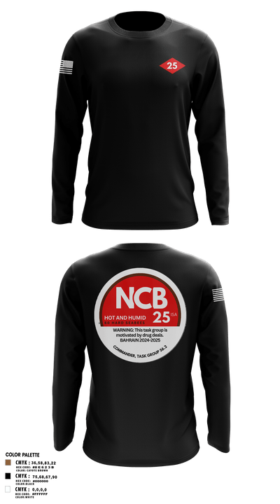 NMCB 25 CTG 56.2 1038255 Long Sleeve Performance Shirt 110