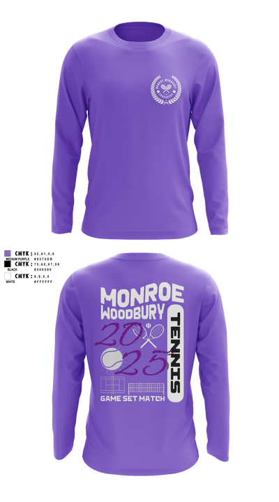 Monroe Woodbury 23360054 Long Sleeve Performance Shirt 10