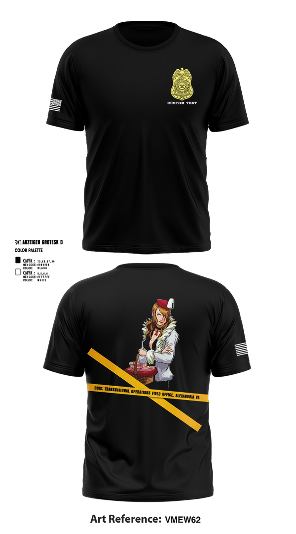 Short Sleeve Performance Shirt, Defense Criminal Investigative Service Transnational Operations Field Office Alexandria VA, , Teamtime, Team time, sublimation, custom sports apparel, team uniforms, spirit wear, spiritwear, sports uniforms, custom shirts, team store, custom team store, fundraiser sports, apparel fundraiser