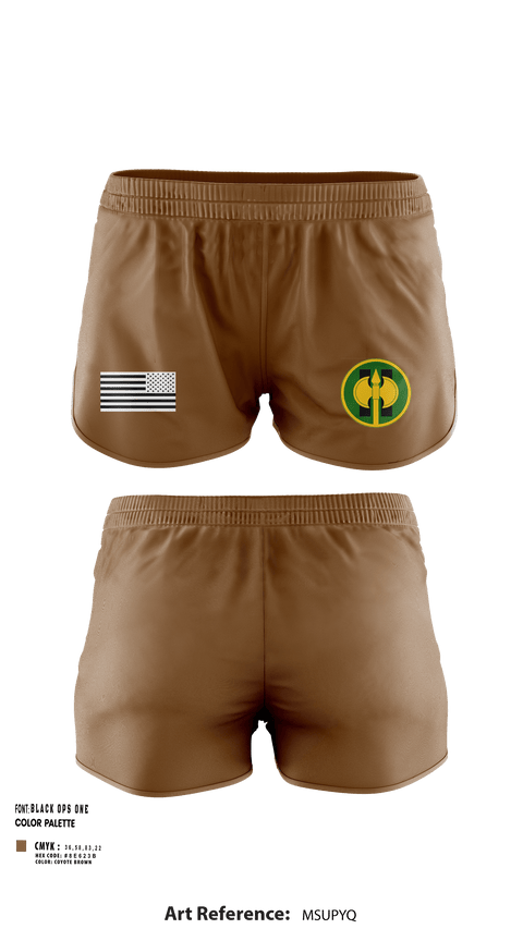 Ranger Panties, 387th MP BN, Army, Teamtime, Team time, sublimation, custom sports apparel, team uniforms, spirit wear, spiritwear, sports uniforms, custom shirts, team store, custom team store, fundraiser sports, apparel fundraiser