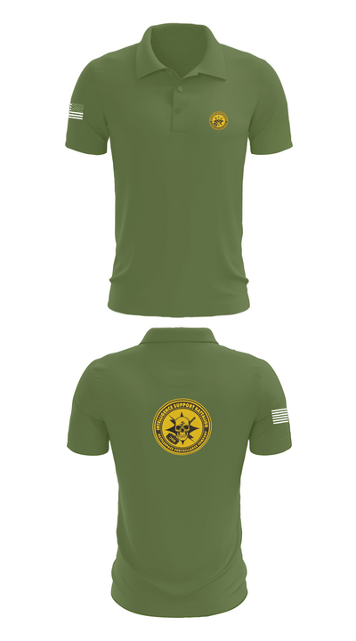 Battlespace Surveillance Company 38169754 Short Sleeve Performance Polo - 47