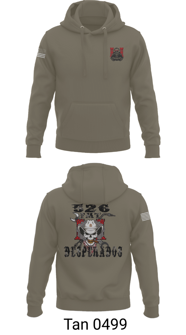 Hoodie, 526th ECC Desperados FMT, , Teamtime, Team time, sublimation, custom sports apparel, team uniforms, spirit wear, spiritwear, sports uniforms, custom shirts, team store, custom team store, fundraiser sports, apparel fundraiser