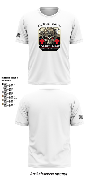Short Sleeve Performance Shirt, 7248th MSU, , Teamtime, Team time, sublimation, custom sports apparel, team uniforms, spirit wear, spiritwear, sports uniforms, custom shirts, team store, custom team store, fundraiser sports, apparel fundraiser