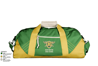 Duffle Bag, Huntington High School, Tennis, Teamtime, Team time, sublimation, custom sports apparel, team uniforms, spirit wear, spiritwear, sports uniforms, custom shirts, team store, custom team store, fundraiser sports, apparel fundraiser