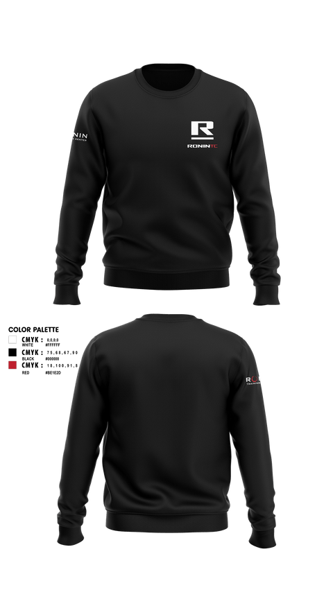 Crew Neck Sweatshirt, Ronin TC, , Teamtime, Team time, sublimation, custom sports apparel, team uniforms, spirit wear, spiritwear, sports uniforms, custom shirts, team store, custom team store, fundraiser sports, apparel fundraiser
