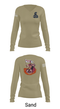 2-2SBCT 82713224 Women's Long Sleeve V-neck Shirt - 97