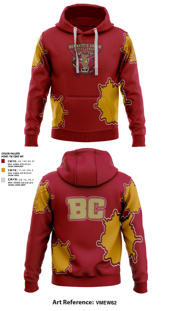 Hoodie, Bennetts Creek Little League, Baseball, Teamtime, Team time, sublimation, custom sports apparel, team uniforms, spirit wear, spiritwear, sports uniforms, custom shirts, team store, custom team store, fundraiser sports, apparel fundraiser