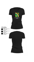 1st Battalion 69th Infantry Regiment 40459574 Women's Short Sleeve V-neck Shirt - 24